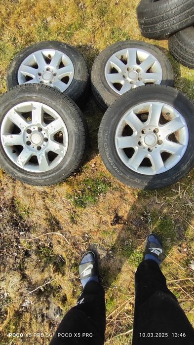 Колеса в зборі 5х120 r15