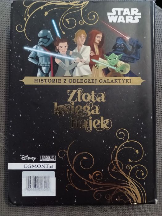 Star Wars Złota Księga Bajek Egmont