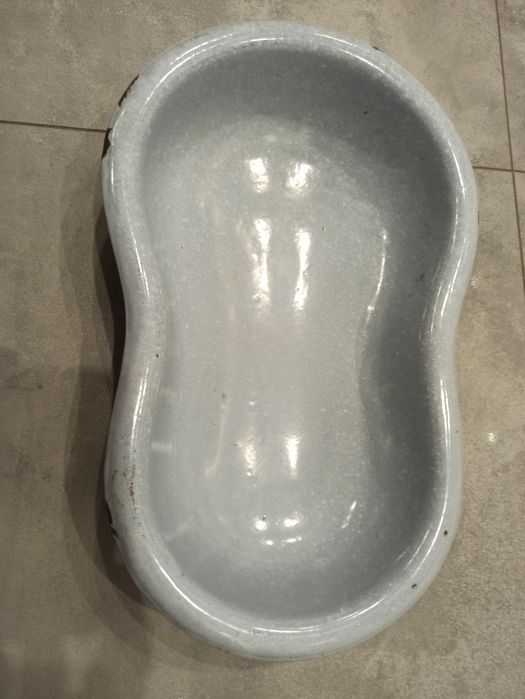 Miska niecka emaliowana PRL