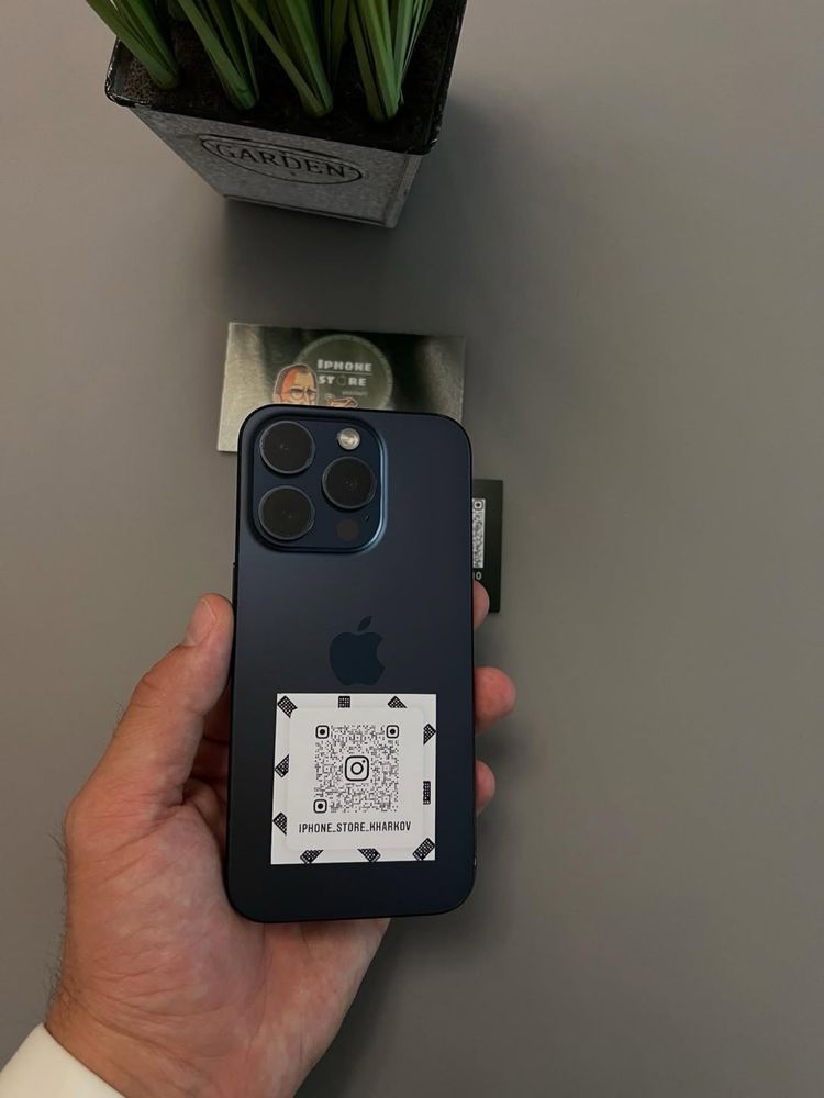 iPhone 15 Pro,256GB,Blue!Neverlock!Гарантия!Магазин!
