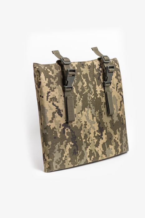 Тактичний каремат B-Gear seat mat velcro Cordura 1000D піксель