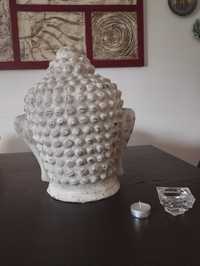 Cabeça de Buda de cerâmica
