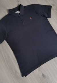 T-shirt polo Les Deux rozmiar L/XL granatowa navy