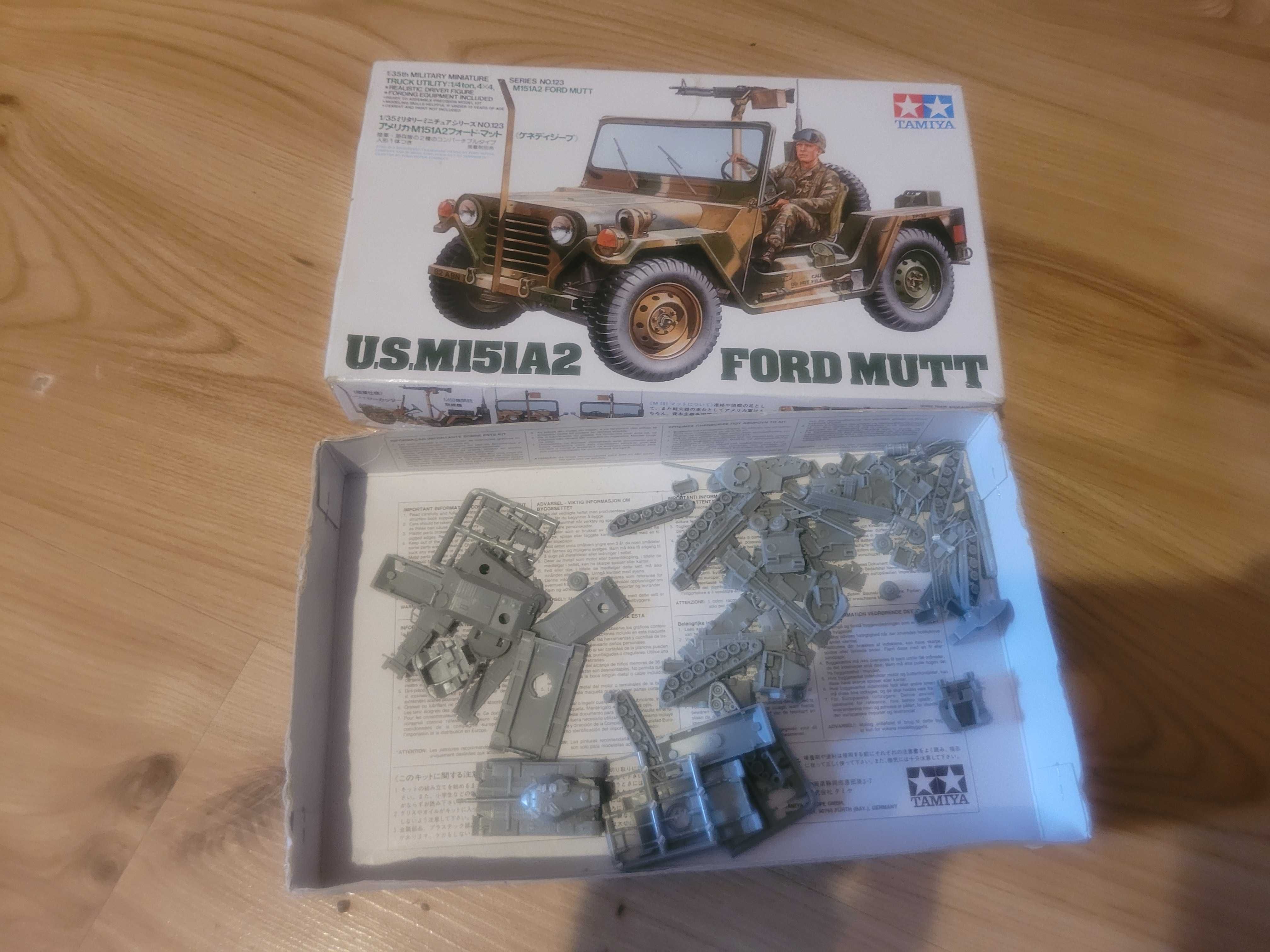 Modele wojskowe pojazdy ford mutt