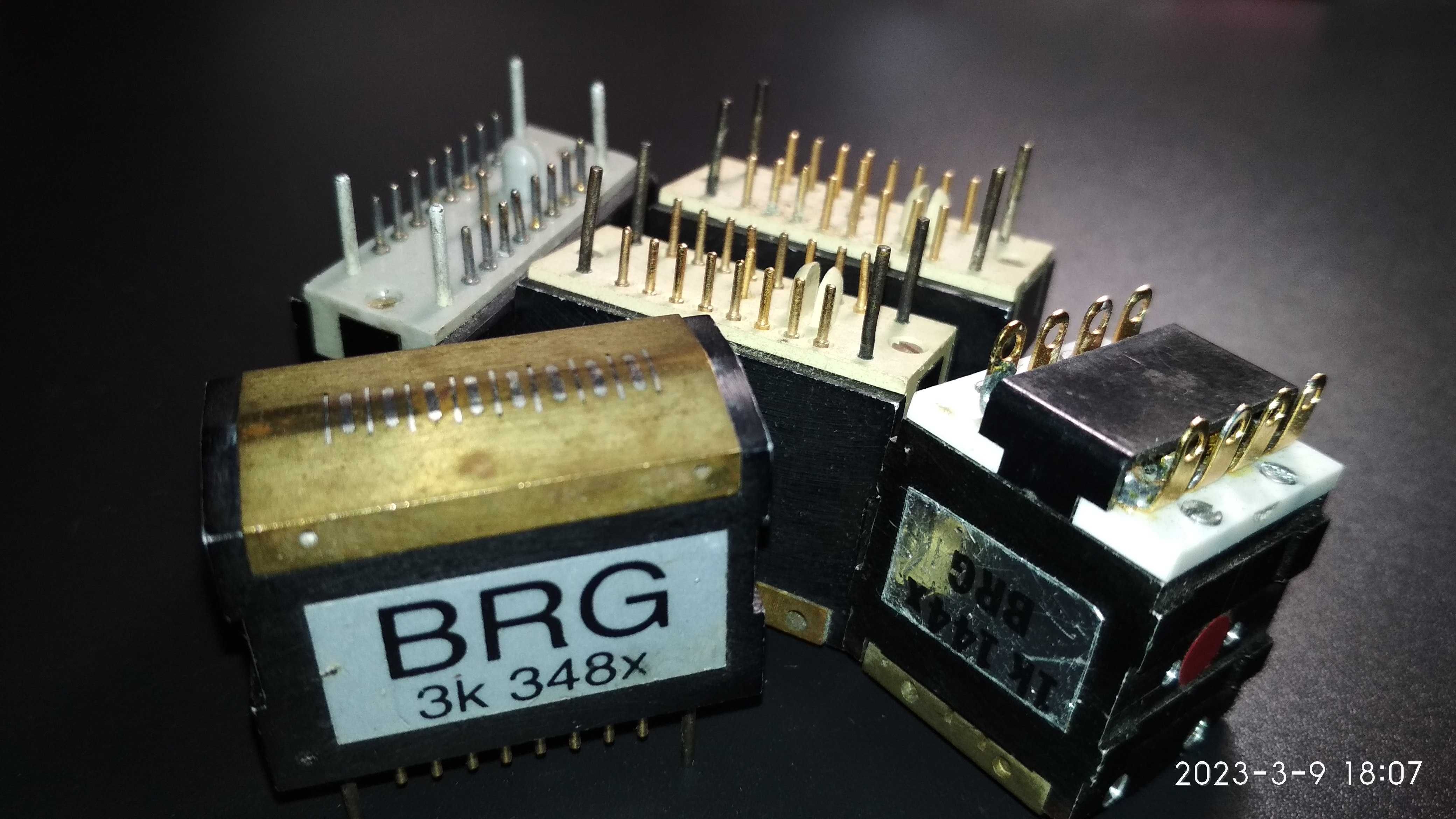 Магнитные головки BRG 3k 348х Miniflux 3М 568Х СССР телевизор