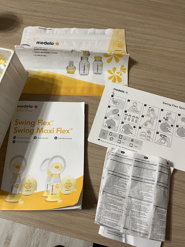 Bomba de leite materno Medela Swing Flex