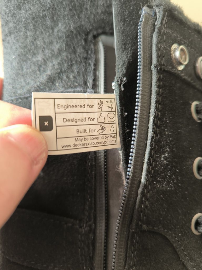 Деккерс ботинки осень зима Deckers vibram 42р.