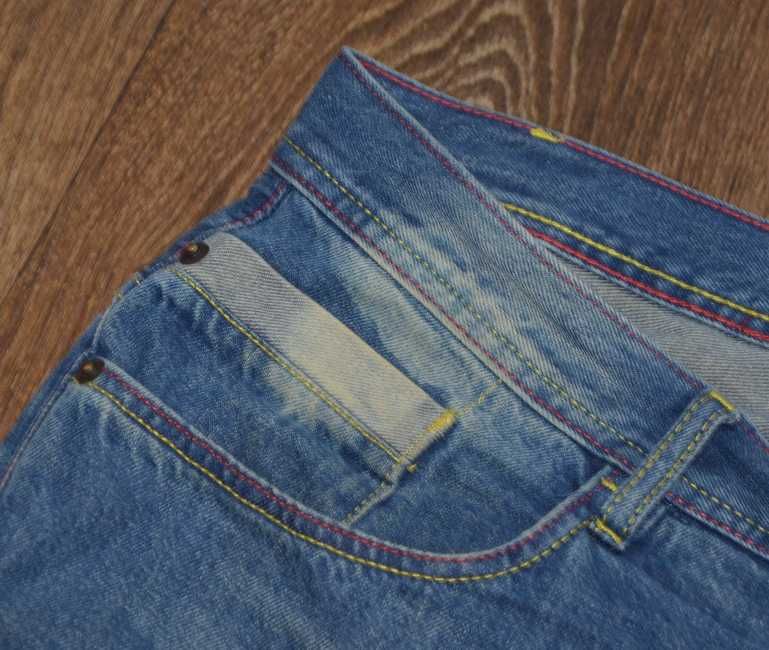 Фирменные джинсовые шорты Union Blues (4XL) Батал