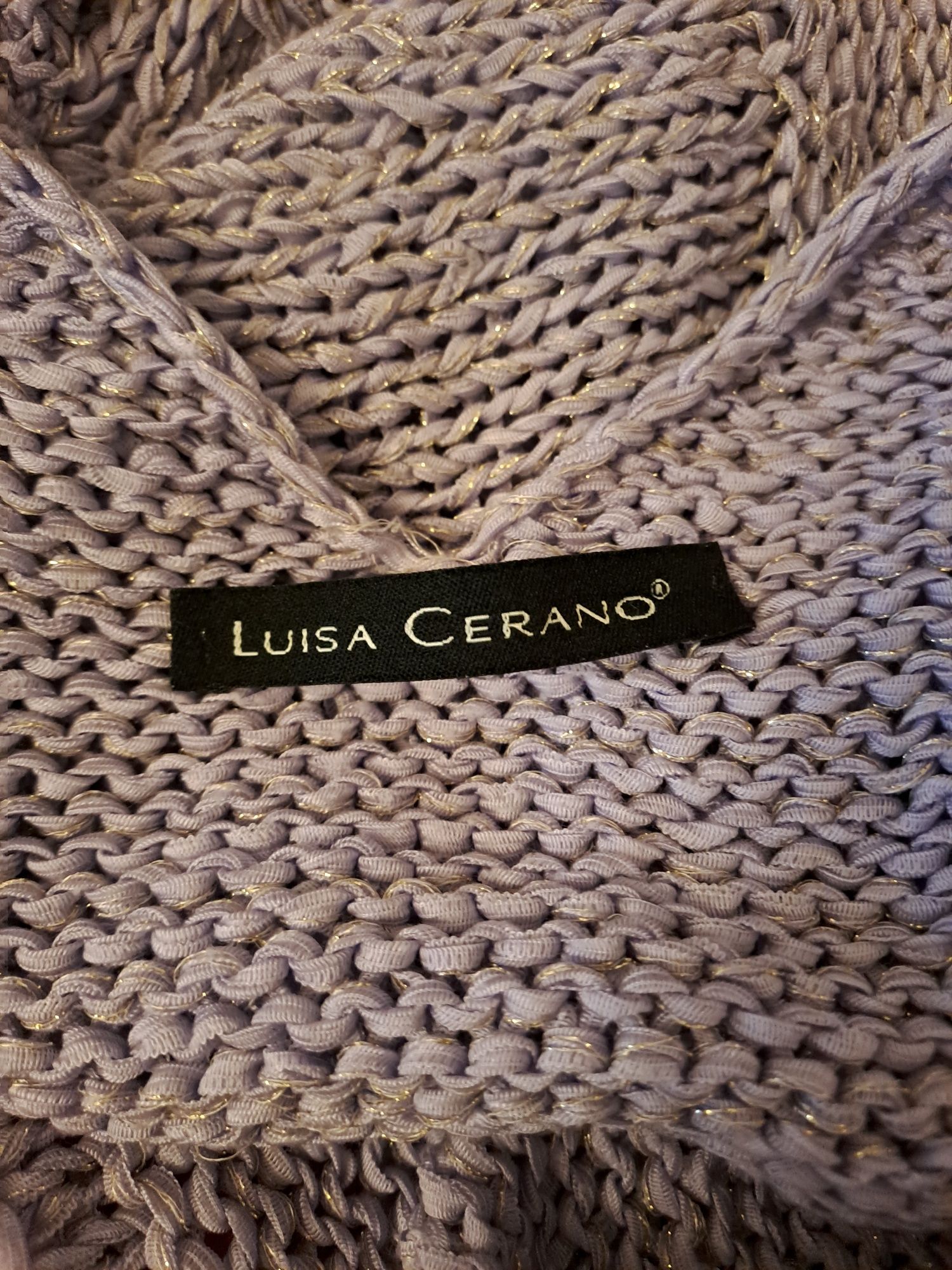 Luisa Cerano sweter roz 44