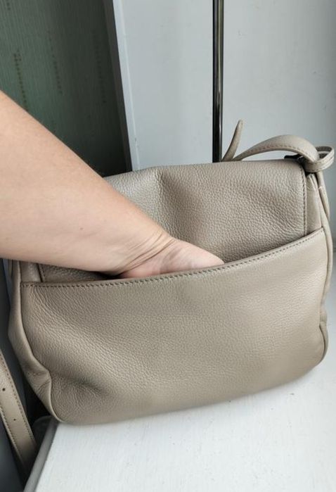 шкіряна сумка DKNY,