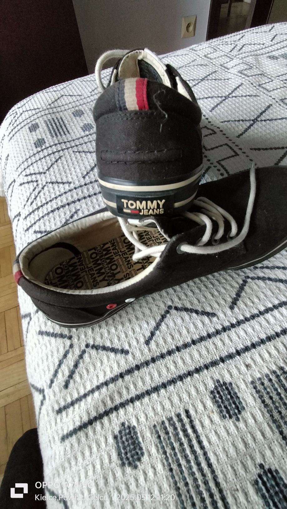 Buty tenisówki Tommy Jeans czarne