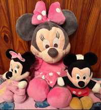 Maskotki Minnie i Mickey