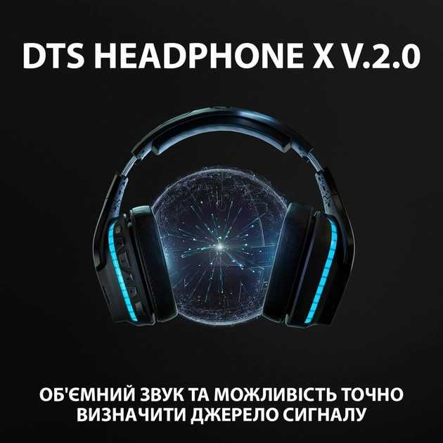 Наушники Logitech Wireless Gaming Headset G935 Black