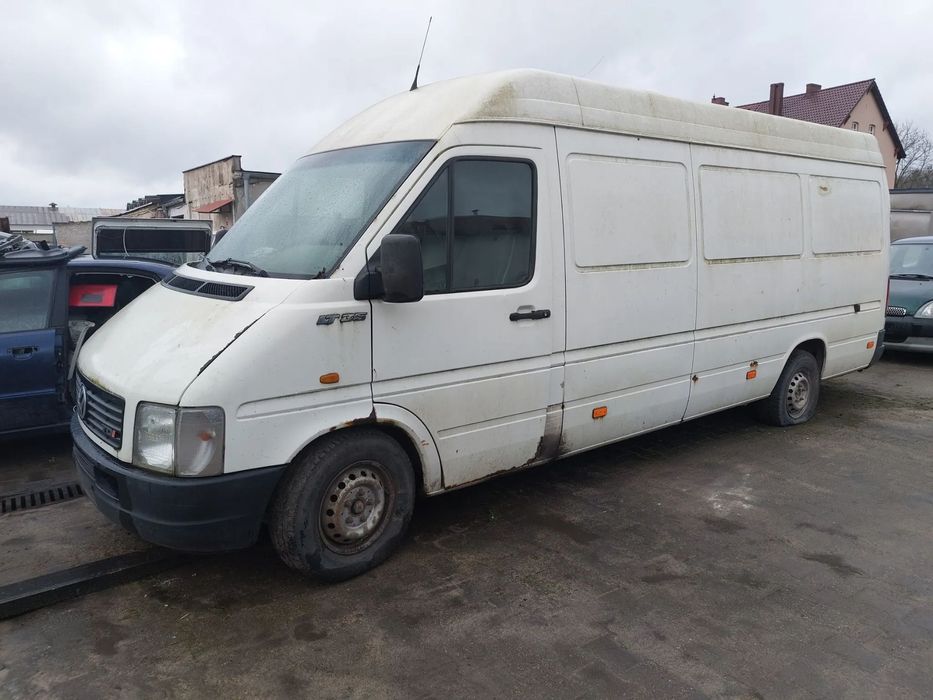 VW LT 35 2,8 d 2003 r na części hak lampa drzwi szyby skrzynia zderzak belka oś most