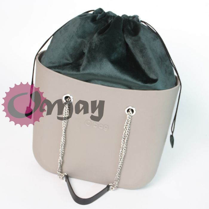 organizer do OBAG STANDARD worek welur ZIelona Butelka komin OMAY