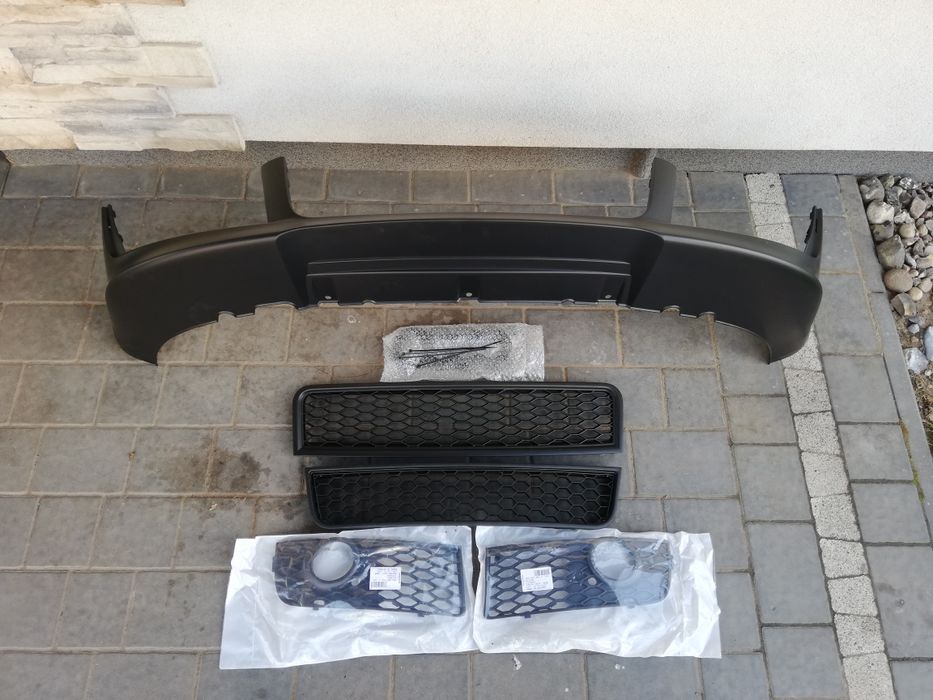Zestaw kratek plaster miodu Audi A4 B6 nie S-Line komplet połysk mat