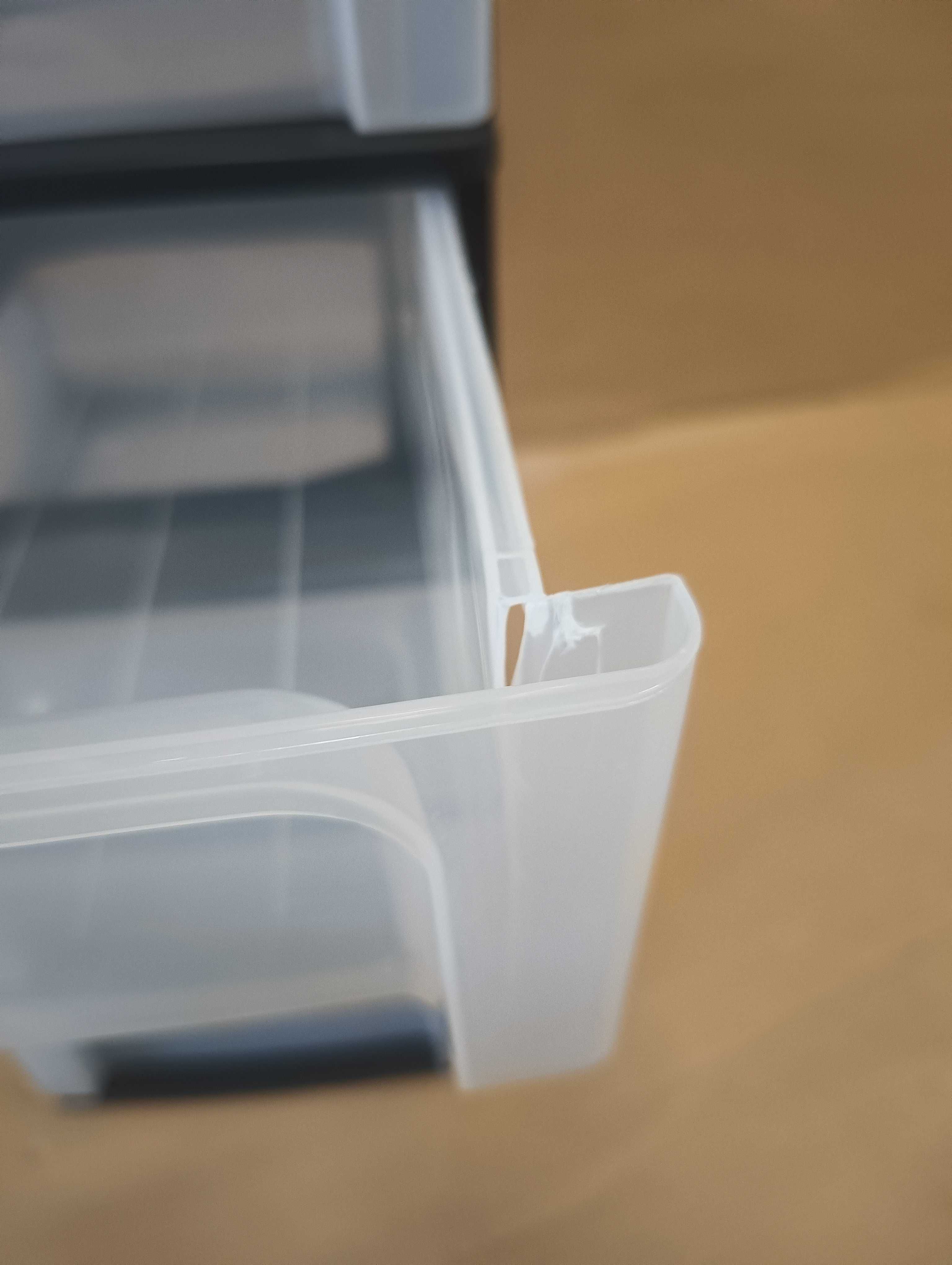 Iris Ohyama Komoda Plastikowy organizer do przechowywania ​5 szuflad