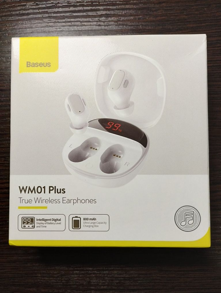 Нові TWS навушники Baseus WM01 Plus