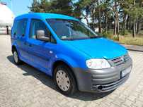Volkswagen Caddy 1.6 MPI, 102 KM, LIFE, 5 osób, elektryka, bardzo ładny, zarejestrowany