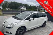 Peugeot 5008 przepiękny 2.0 Panorama ASO serwis biała Perła