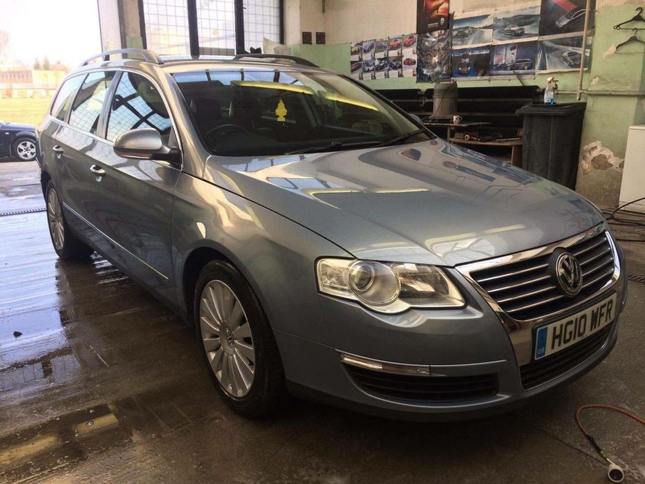 Volkswagen passat b6 запчастини капот крило фара мотор коробка бампер