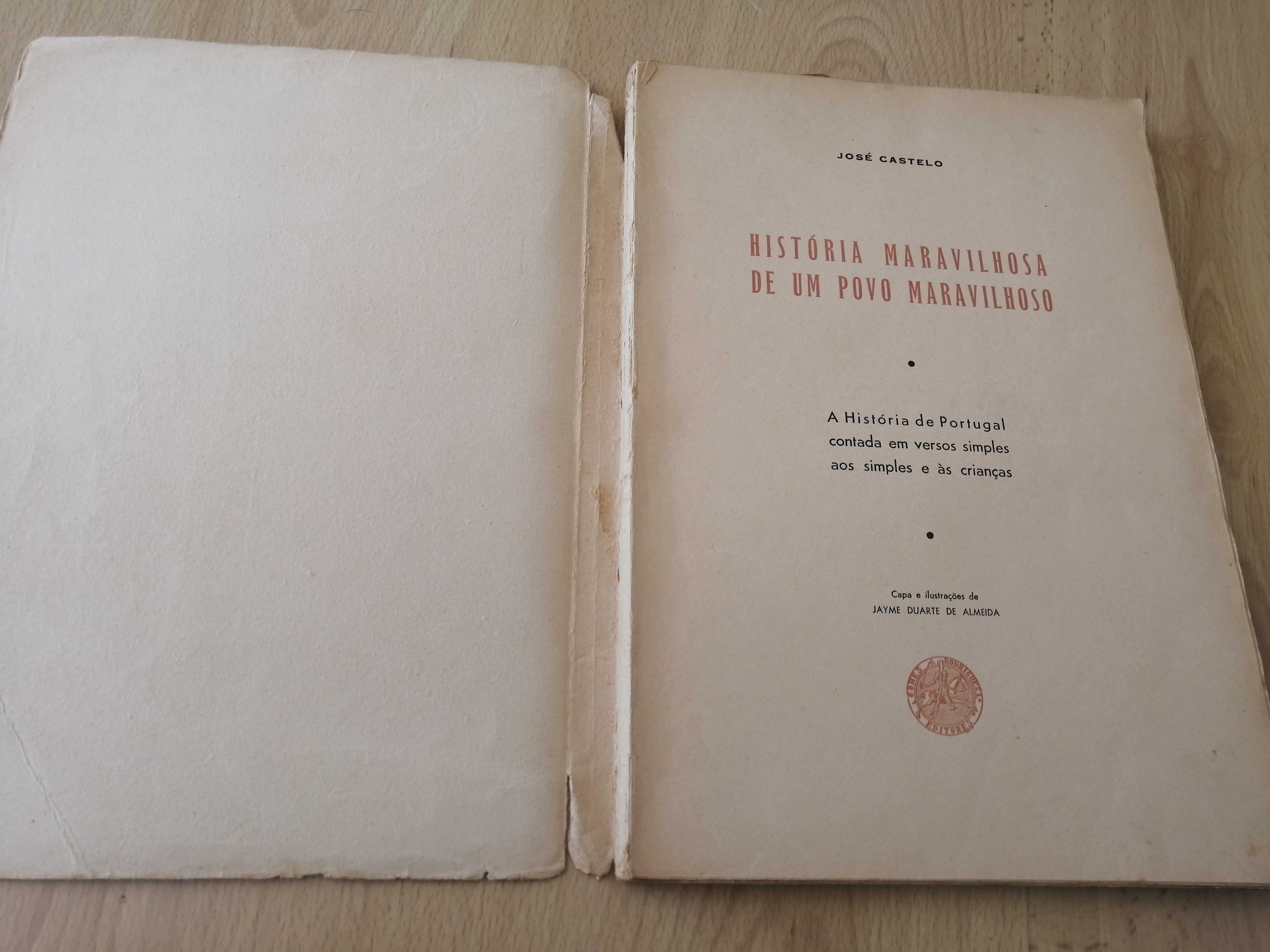 História maravilhosa de um povo maravilhoso (RARO)