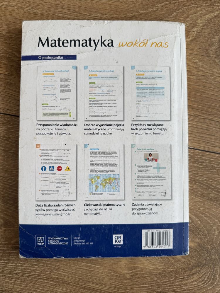 Matematyka wokół nas - klasa 6