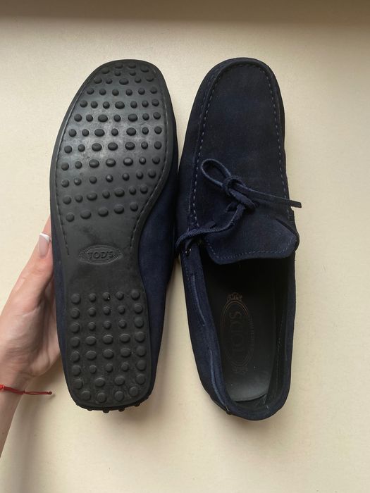 Замшеві лофери Tod’s