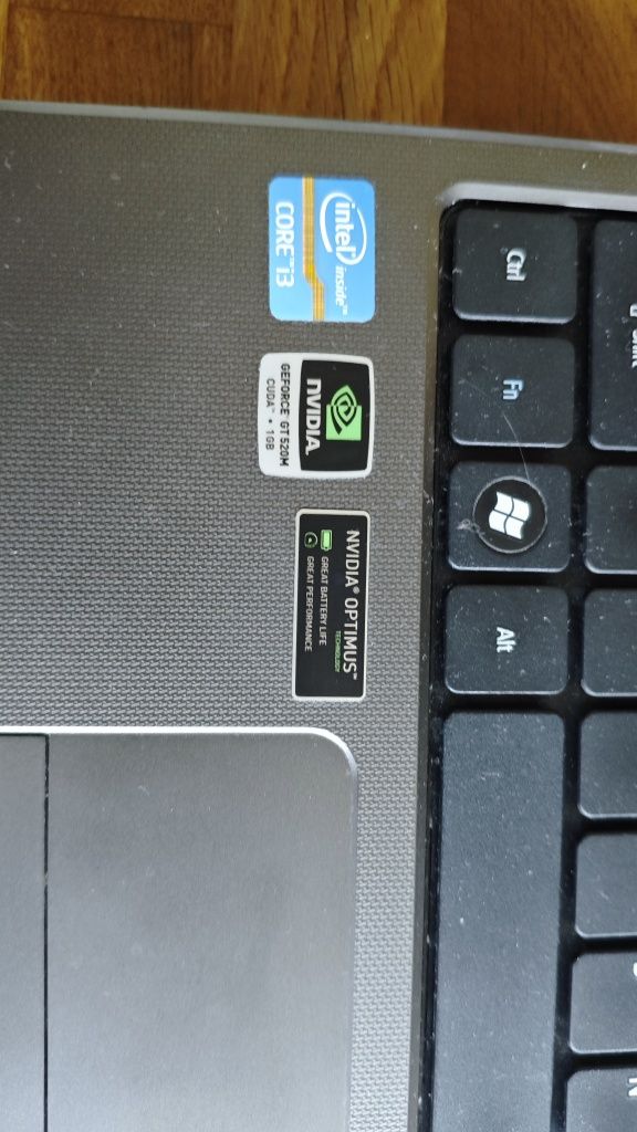 Laptop Acer aspire 5750G