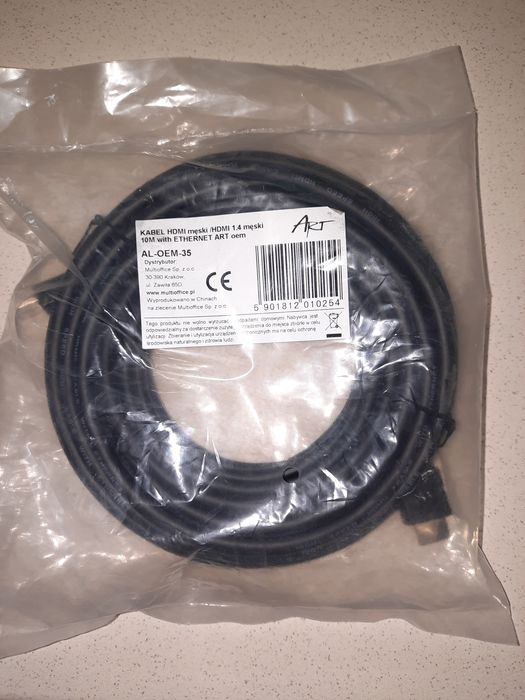 Kabel hdmi 10 m. Hdmi ART