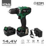 Berbequim aparafusadora  14.4V 1500mAh nova com mala e 2 baterias
