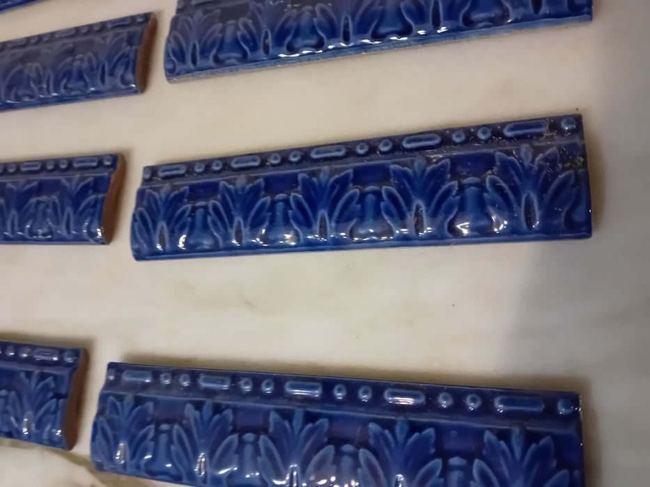 Conjunto de 15 Faixas de Azulejos Antigas