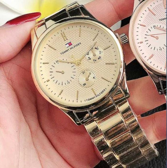 Nowy złoty zegarek Tommy Hilfiger