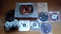 Playstation 1 com jogos