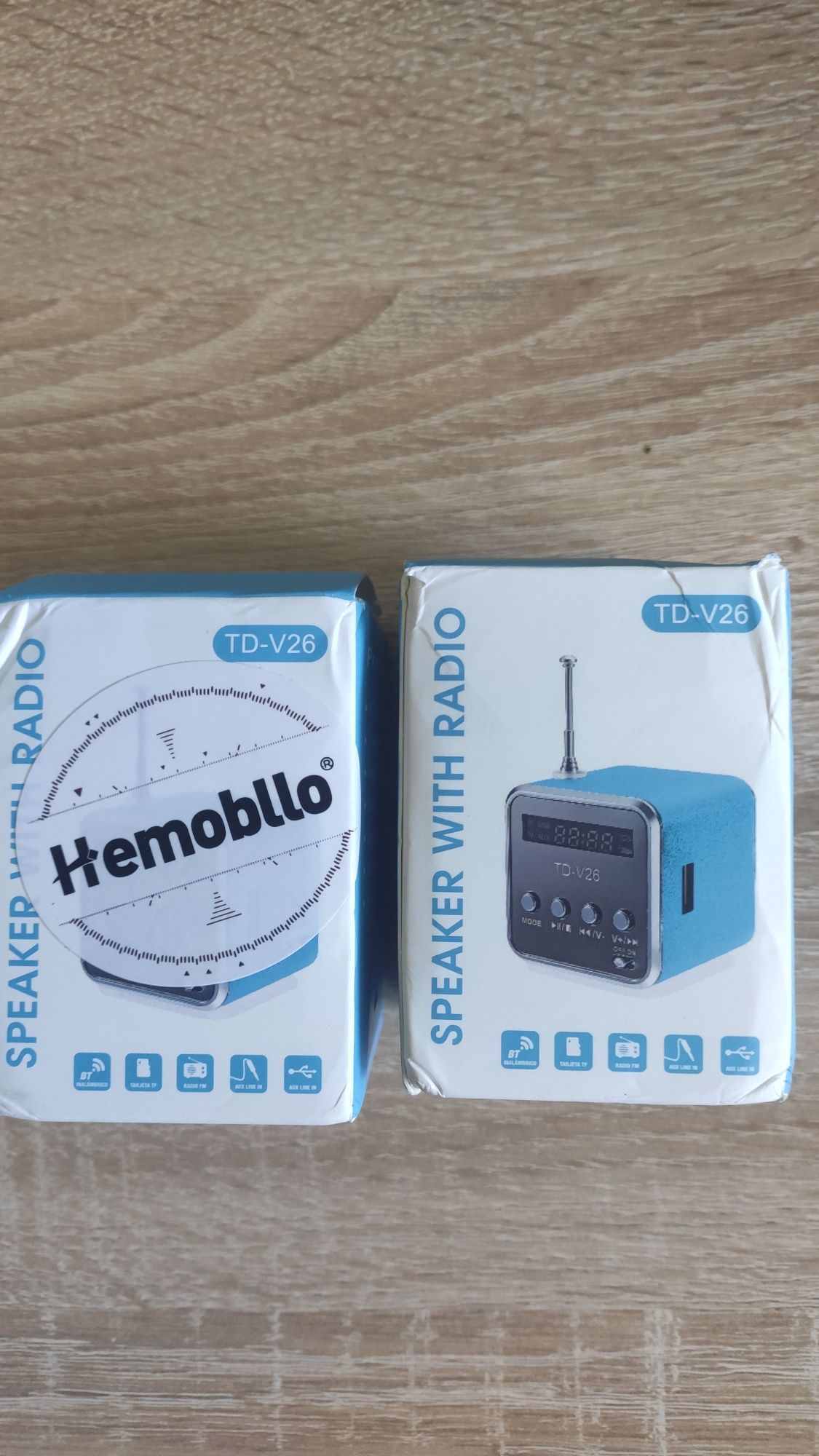 Bluetooth  цифрова колонка FM радио USB AUX TF мини динамик блютуз