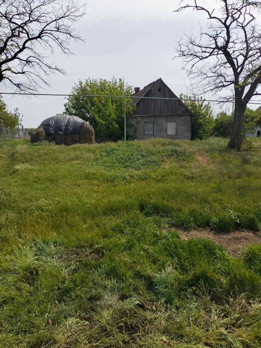 Участок 42 сотки, нежилой дом, коммуникации по улице. Червонознаменка.