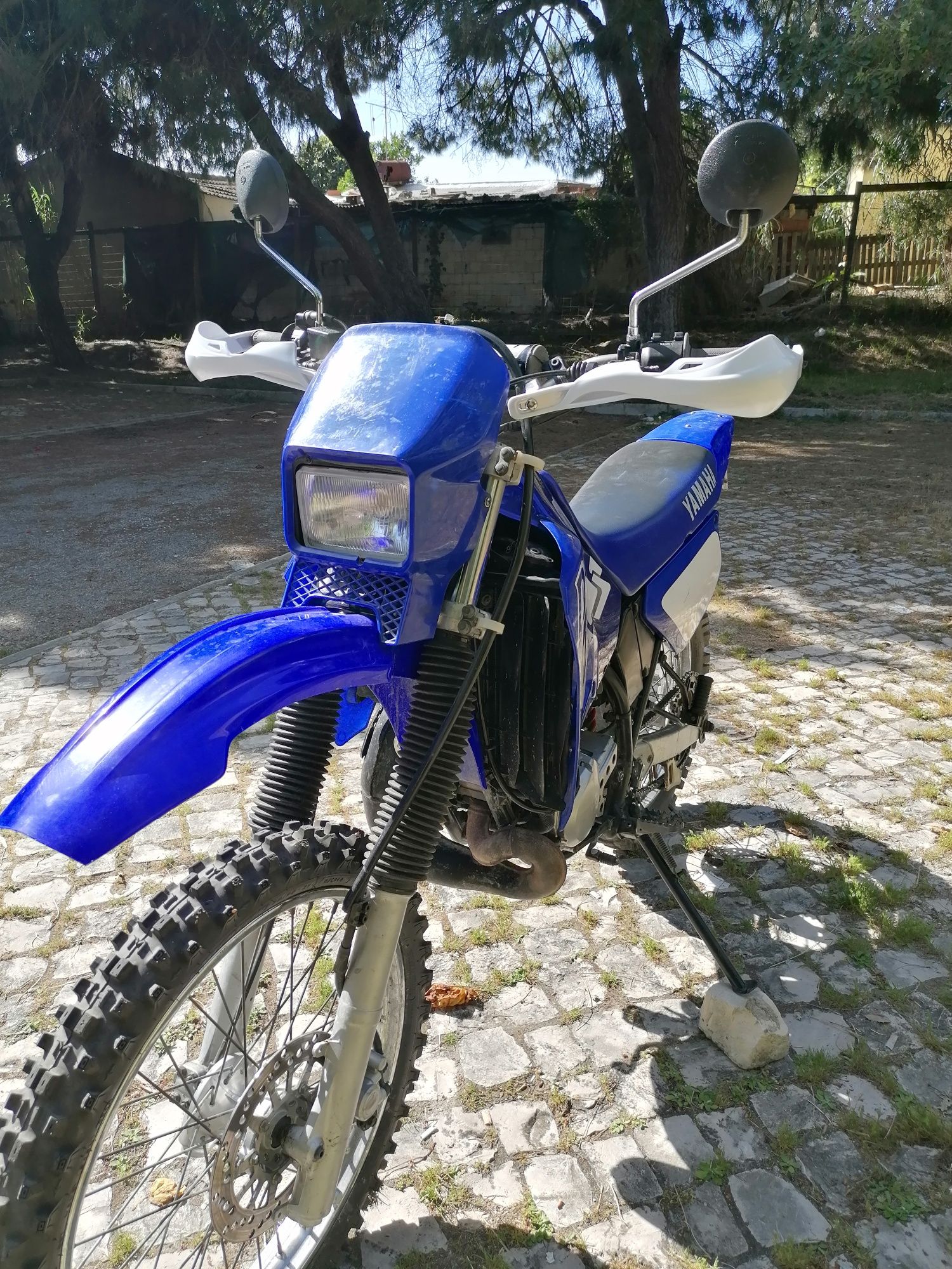 Yamaha yama dtr dt 125 r 4BL 1993 azul 16.9kw