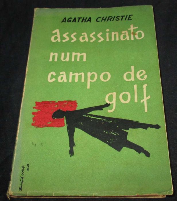 Livro Assassinato num campo de Golf Agatha Christie