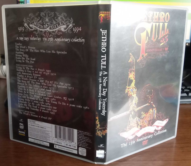 Jethro Tull - - - A New Day Yesterday - Concerto - - - - - DVD