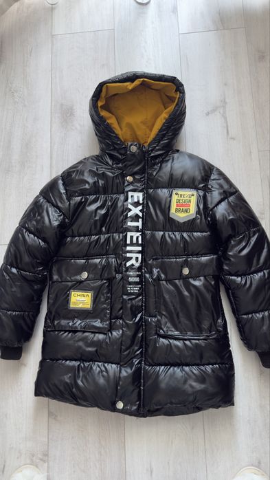 Дуже стильна куртка, пуховик хлопчик 8 років