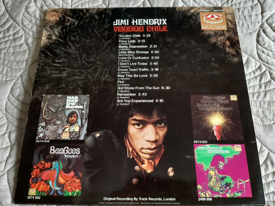 Jimi Hendrix - Voodoo Chile - Germany - Vinil LP