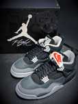 ButyDamskie| Jordan4Retro FearCzarny |SportoweRoz.40