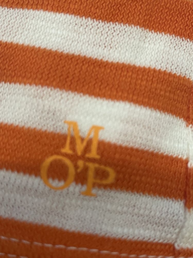 Футболка Marc O’ Polo в помаренчеву полоску