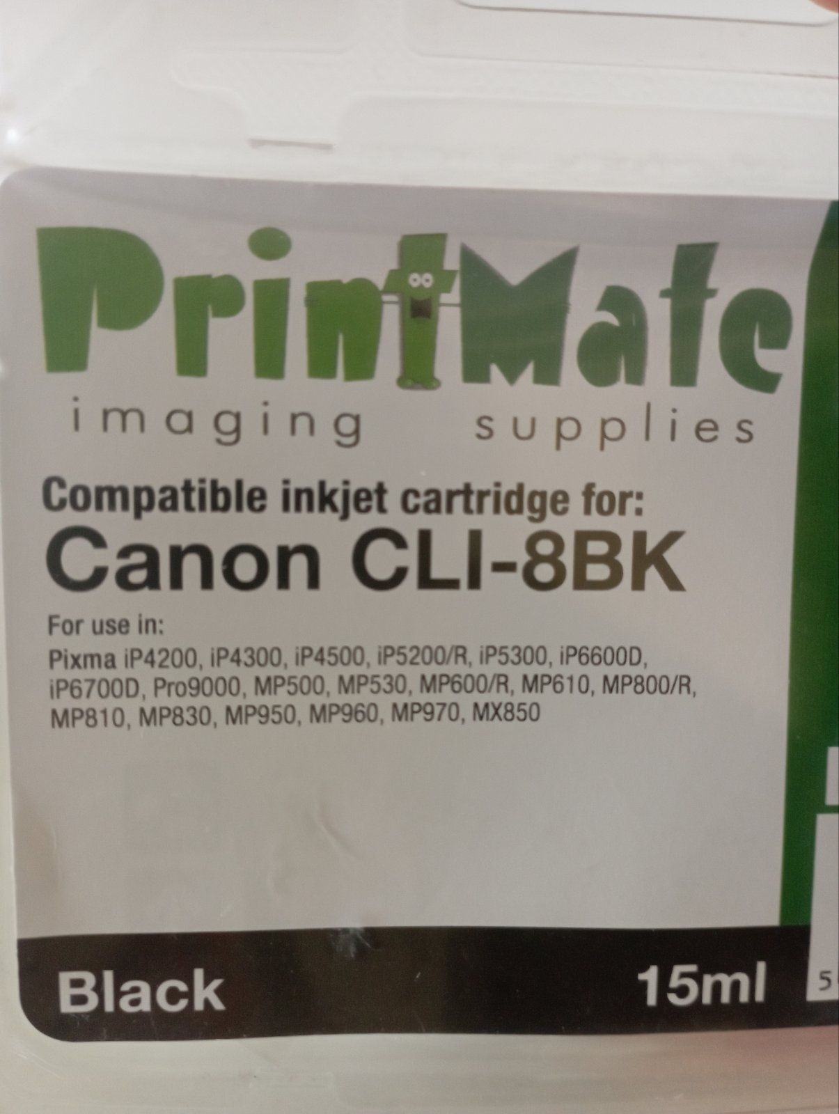 Картридж Canon CLI-8BK