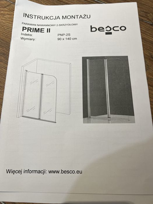 Nowy parawan nawannowy Besco Prime 2