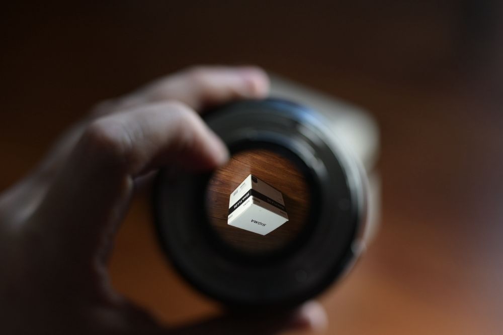 Nikon 50mm f/1.4G з захисним фільтром hoya