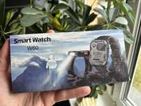 Smartwatch W60 czarny Zegarek