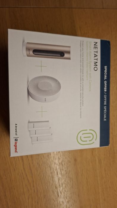 Netatmo zestaw kamera wewnętrzna , .syrena, czujniki