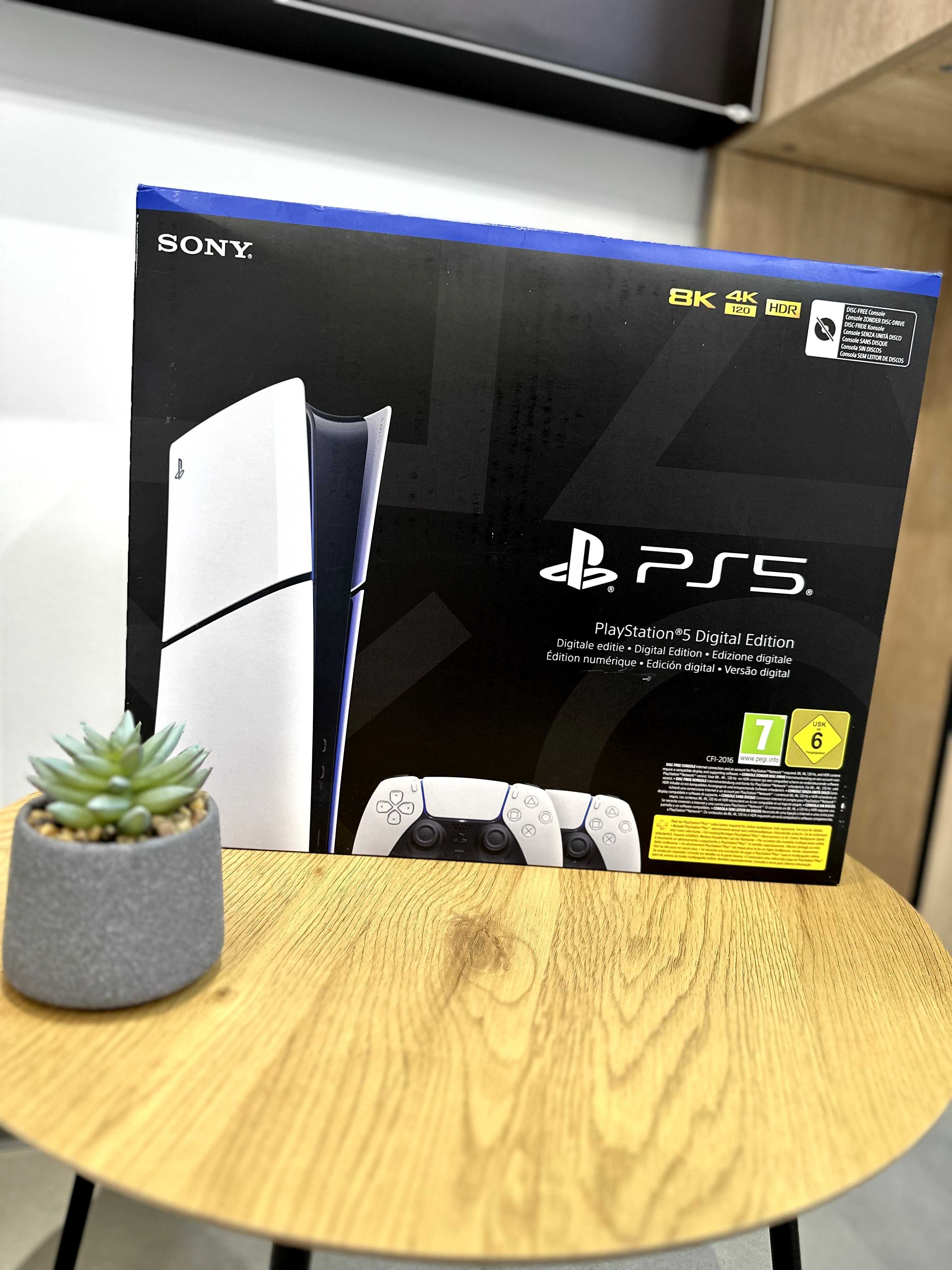 Sony PlayStation 5 Slim Digital Edition 1TB •iPeople •Гарантія •Обмін