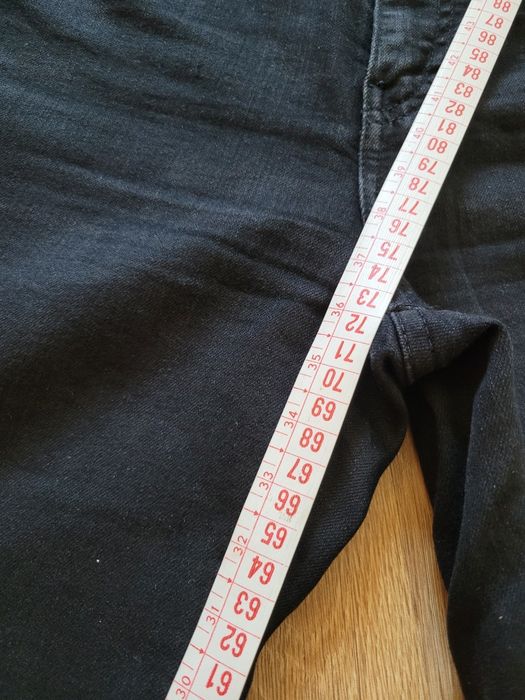 Oryginał czarne Jeansy Big Star modne "Marchewy" Tapered leg rozm.27 S